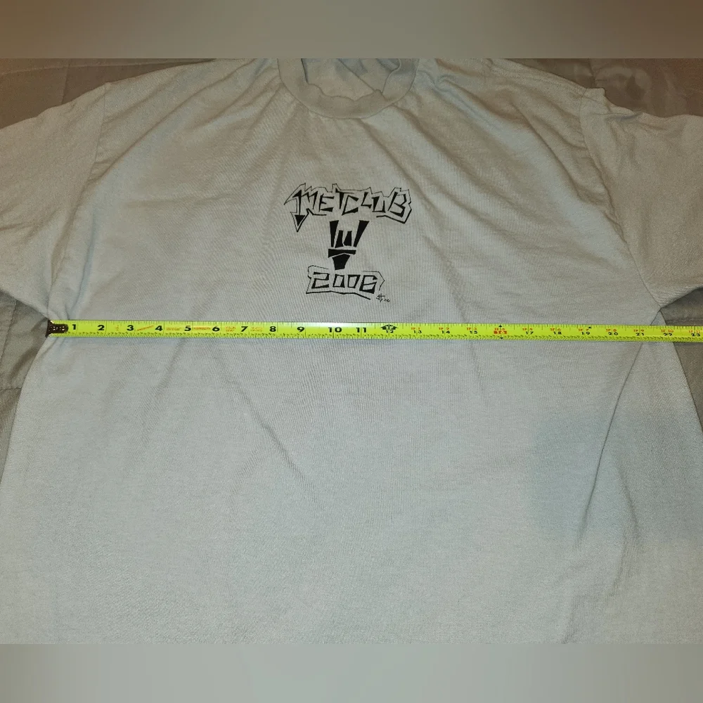 💀METALLICA - MET CLUB 2006 "HELL YEA..." SHIRT - MENS SIZE XL - Picture 4 of 11